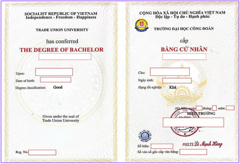 Bằng cử nhân ngành Bảo hộ lao động tại Trường Đại học Công đoàn